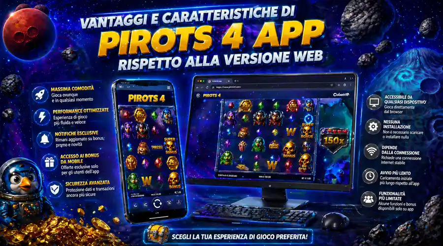 App rispetto alla versione web